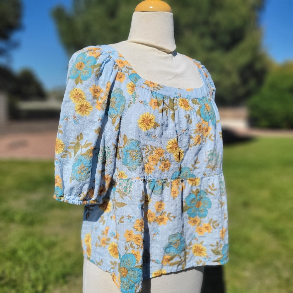 Ana women's top floral size XL